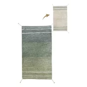 Zelena/modra bombažna preproga 80x140 cm Twin Vintage – Lorena Canals