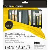 Daler Rowney Simply Komplet čopičev 10 kos