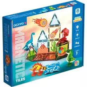 Geomag Magnetne plocice Dino World 25 kom
