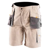 slomart NEO TOOLS kratke delovne hlače COTTON, velikost S/48