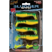 RAPTURE SLUGGER SHAD SET 85MM 10 I 15GR FLAME YELLOW