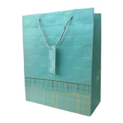 Ukrasne kese srednje 26X32X10 tirkizna