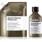 L’Oréal Professionnel Serie Expert Absolut Repair Molecular ugodno pakiranje za poškodovane lase
