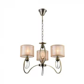 Luster Elmark Mery 3 x E27 - Antique brass - 600 mm x 480 mm