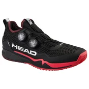 Moška obutev za tenis Head Endure Pro BOA Clay Men Black/Red EUR 46