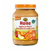 HOLLE Kašica od breskve i jabuke, (7640104955054)