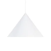 TK Lighting Visoka svetilka Cono, 1-žarek, O 50 cm, bela, E27 - Dnevna soba/jedilnica - Sodobni - Kovina