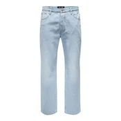 Only & Sons Kavbojke Fade svetlo modra