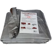 shumee Srebrno rjava ponjava 4x8 m zelo debela (210 g/m2)