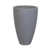 ProGarden Lonec za rože KO Y54191520 rebrasta 40 x 60 cm siva