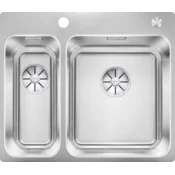 Blanco pomivalno korito SOLIS 340/180-IF/A InFino INOX 18/10, GLAVNA KAD DESNA, z daljinskim upravljanjem. PushControl