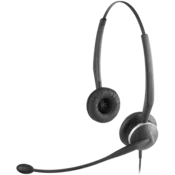 JABRA GN 2100 Duo Telecoil Noise-Cancelling microphone boom: flexible, for people using hearing aid