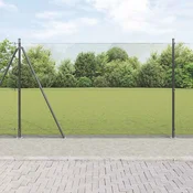 Zavareno žicano ogradno mreža s betonskom podlogom 50 x 1,5 m