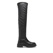 Visoki Škornji Geox D Iridea H D16HRH 0KB43 C9999 Črna