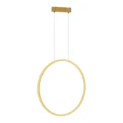Milagro Viseča LED svetilka Saturno Gold 28 W