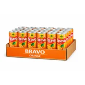 BRAVO limenka Pomorandža 0,25l, 24 kom XXL