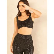 Jaded Rose Ženski top Sali, Crni