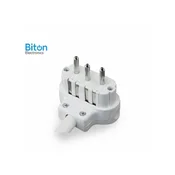 BITON ELECTRONICS Trofazni utikac L sa slobodnim krajem PP/J 5X2.5 2met (2/212-0052)