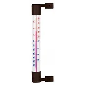 shumee Bioterm Samolepilni zunanji termometer rjav 18,1 cm