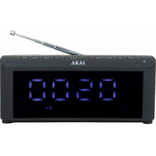 Akai ACRB-1000 radijski sprejemnik, črn