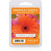 Kringle Candle Sunshine & Daisies vosek za aroma lučko 64 g