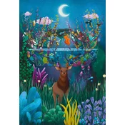 D-Toys - Puzzle Fantazijski jelen - 1 000 kosov