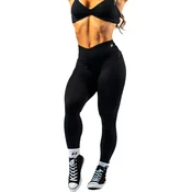 Ženske pajkice Nebbia V-shaping Belt Leggings 425 black S