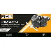 JCB Litoželezni primež z nakovalom 4 100 mm (litoželezni SG)