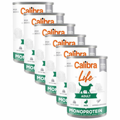 Calibra Dog Life Adult Duck with Rice 6x400 g