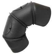 shumee Nastavljiv jekleni komolec, 4 segmenti, 120 mm