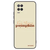 Silikonski črni ovitek za Realme 8 5G - Hey there pumpkin