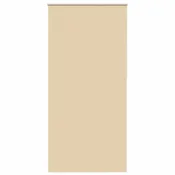 Vidaxl Rolo zatemnjena bež 105x210cm tkanina širina 100,7cm poliester