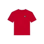 TOMMY HILFIGER Majica HERITAGE rdeča