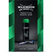 Wilkinson Sword Darilni set za britje Sensitive Shave Duo