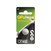 GP litijska baterija CR1632, 1 blister