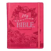 KJV My Creative Bible Pink Lux-Leather