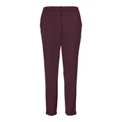 VERO MODA Hlače VMMAYA vinsko rdeča