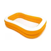 Intex: Družinski bazen barve mandarine 229x147x46cm