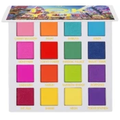 BH Cosmetics Paleta sjenila za oci Trendy In Tokyo, 16 boja
