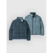 Patagonia Reversible Down Better Fleece Sweater summit blue