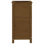 Vrtna sadilica boja meda 40 x 40 x 78 cm od masivne borovine