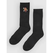 Santa Cruz Dot Guy Socks black
