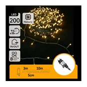 Aigostar - LED spoljašnja božicna girlanda 200xLED/8 funkcija 13m IP44 topla bela