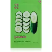 Holika Holika Pure Essence Mask Sheet Cucumber maska za obraz za vse tipe kože 23 ml unisex