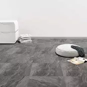 Podne daske 5,11 m2 55 pcs PVC Crna i bijela