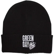 Green Day Kapa Stacked Logo & Grenade Black