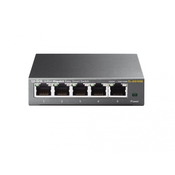 Switch TP-LINK TL-SG105E Gigabit/5x RJ45/10/100/1000Mbps/eSmart/Desktop metalno kuciste