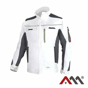 Delovna jakna Classic Stretch Slim bela - 60