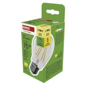 LED prigušiva sijalica FILAMENT A60 E27/7,5W/230V 2700K