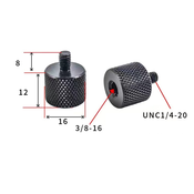 INF Adapter 1/4 na M10 za stojala in kamere - 5 kosov 3/8-16, (21755554)